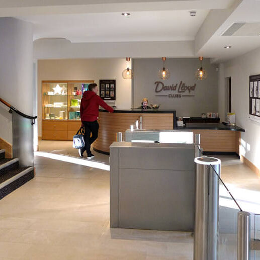 ADL Joinery David Lloyd Reception Desk Joinery Services